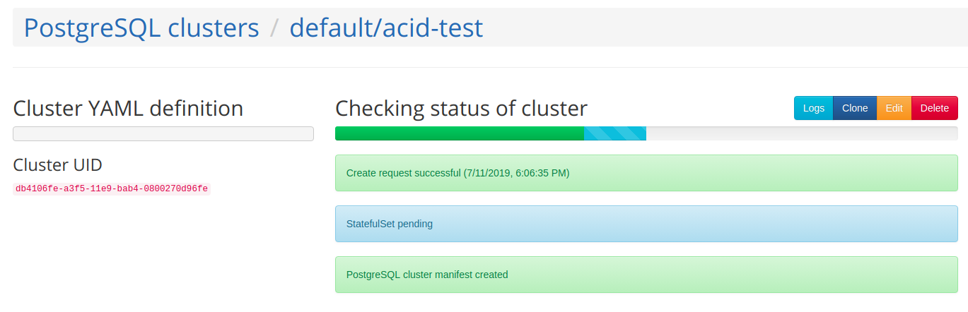 pgui-cluster-startup